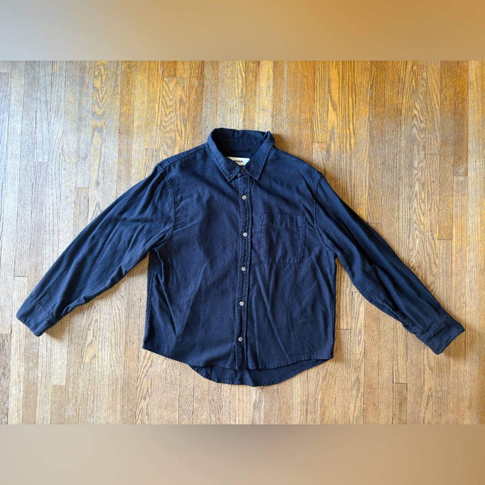 Buck Mason Black Button Up Shirt